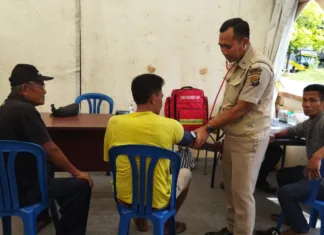 Biddokes Polda NTB Cek Kesehatan Sopir