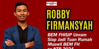 Robby Firmansyah: BEM FHISIP Unram Siap Gelar Muswil BEM FH se-NTB 2024