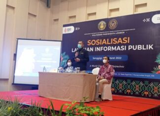 Sosialisasi Layanan Informasi Publik, Direktur Poltekpar Lombok: Utamakan Informasi yang Cepat dan Tepat