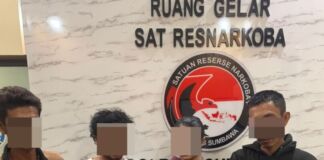 Patungan Beli Sabu dan Pesta di Kamar Kos 4, Orang Diamankan Polisi Salah Satunya Wanita