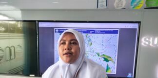 Efek Badai Tropis Ewiniar, Kalimantan di Guyur Hujan