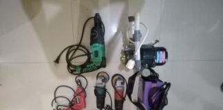 Jendela Rumah di Congkel, Ala-alat Pertukangan Raib