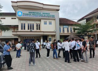 Setelah Periksa 14 Saksi, Polres Mataram Olah TKP di Pondok Pesantren Al Aziziyah