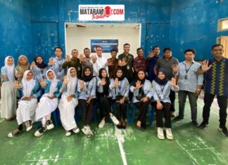 Keren! Mahasiswa KKN Unram PMD Kelurahan Ule Bima Gelar Sosialisasi Anti Narkoba