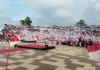Ini Pesan Walikota Mataram dan Pj Gubernur NTB saat Pembagian Bendera Merah Putih