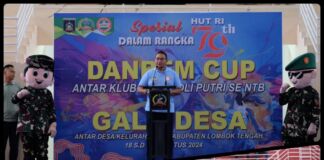 Semarakkan HUT ke 79 RI, 40 Tim Ramaikan Danrem Cup