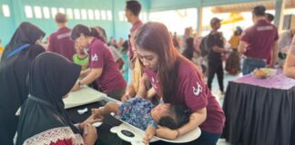 Dukung Pemerintah Cegah Stunting, Aruna Senggigi Gelar Pemeriksaan Gizi Balita dan Distribusi Bahan Pangan Bergizi