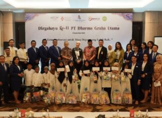 PT Dharma Graha Utama Grup Rayakan Hari Jadi Ke-11 dengan Tasyakuran dan Berbagi Kebahagiaan
