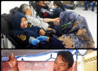 Peringati Harhubnas, BPTD NTB Gelar Donor Darah di Terminal Mandalika Mataram