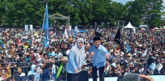 Ribuan Orang Ikuti Jalan Sehat dan Deklarasi Iqbal – Dinda