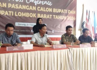 Empat Pasangan Calon Perebutkan Kursi Bupati Lombok Barat