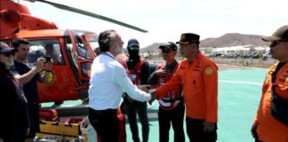 Dua Helikopter Siaga Selama Event MotoGP. Kakansar : Simulasi Bentuk Kesiapsiagaan