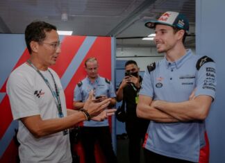 Tinjau MotoGP Indonesia 2024. Menparekraf : Marquez Titip Salam Buat Masyarakat Indonesia