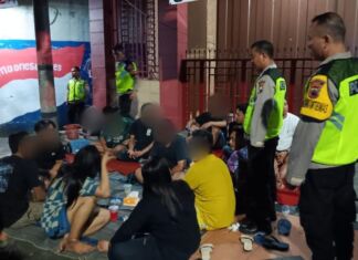 Sembilan Remaja Diamankan Gara- Gara Pesta Miras. Dua Diantaranya Perempuan