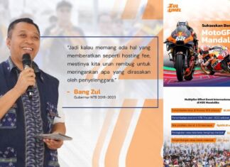Berkat Diplomasi Bang Zul, NTB Menjadi Tuan Rumah MotoGP: Sebuah Prestasi yang Mendunia