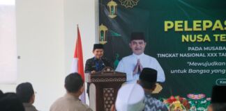 Lepas Kafilah NTB Pada MTQ XXX Nasional di Samarinda, PJ Gubernur NTB: Optimalkan Kemampuan Niscaya Kita Menjadi Terbaik