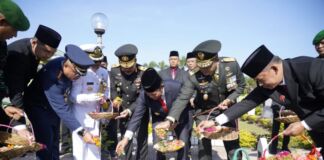 Ziarah bukan Sekedar Seremonial. Danrem 162 : Menjaga Kedaulatan Negara Tanggung Jawab Kita Semua