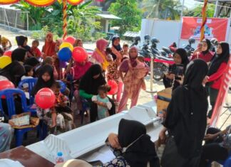 Alfamart Gelar Edukasi Nutrisi dan Kesehatan untuk Anak dan Ibu di Lombok Timur