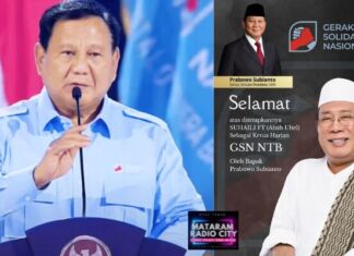 Presiden Prabowo Tunjuk Suhaili FT Sebagai Ketua Harian GSN NTB untuk Mendukung Visi Sejahtera dan Mandiri!