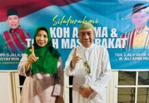 Ummi Rohmi dan TGH Gede Sakti Bertemu di Hari Pahlawan, Tokoh NW dan NWDI Bergerak Bersama Menangkan Rohmi-Firin