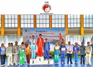 ATNI NTB Sukses Gelar Perlombaan Taijiquan Forda I 2024. Inilah Daftar Pemenangnya!