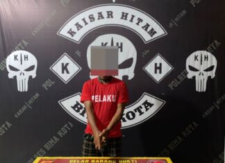Tim Kaisar Hitam Polres Bima Kota Gulung Pengedar Sabu dengan 15 Paket Siap Edar