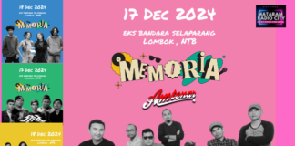Amtenar hingga Standup Indo Lombok Siap Ramaikan Memoria 2024.Buruan Dapatkan Tiket Nontonnya!