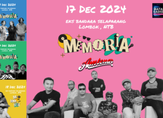 Amtenar hingga Standup Indo Lombok Siap Ramaikan Memoria 2024.Buruan Dapatkan Tiket Nontonnya!