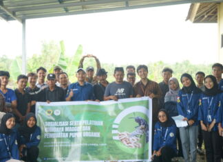 Ubah Sampah Jadi Berkah: Mahasiswa KKN Unram PMD Desa Pandan Wangi Lombok Timur Gelar Pelatihan Budidaya Maggot dan Pembuatan Pupuk Organik