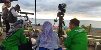 Hilal, tak Terpantau di Pantai Loang Baloq Mataram