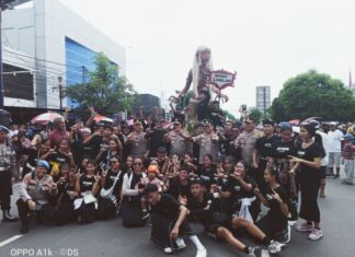 Polres Mataram Terjunkan 757 Personil Amankan Pawai Ogoh-ogoh