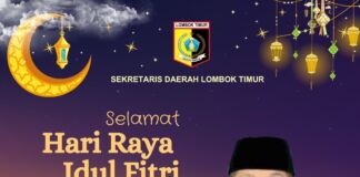 Ucapan Selamat Idul Fitri 1446 H oleh Sekda Lombok Timur