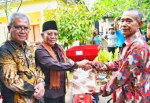 Sukseskan Swasembada Pangan, Bank NTB Syariah dan Pemda KLU Serahkan Bantuan Alat Pertanian