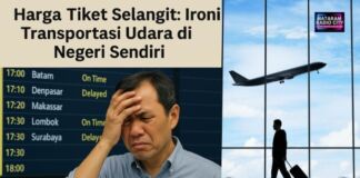 WEEKEND EDITORIAL: Harga Tiket ‘Selangit’, Ironi Transportasi Udara di Negeri Sendiri