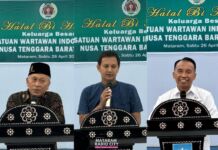 Halalbihalal PWI NTB 2025: Dewan Pers Tekankan Tantangan Profesi Jurnalis di Era Digital