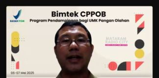 BBPOM Dorong UMKM NTB Naik Kelas Lewat Izin Edar, Yosef: Mudah, Terjangkau danTerukur!