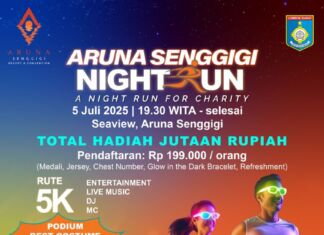 Segera Hadir! Aruna Senggigi Night Run 2025,Kolaborasi Sport Tourism dan Kepedulian Sosial. Tandai Kalendermu!