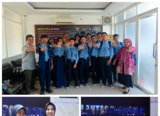 Siswa SMPN 2 Mataram Kunjungi Mapolda NTB