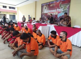 302 Pelaku Premanisme Diamankan, 81 Orang di Proses Hukum
