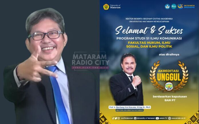 Akreditasi unggul Prodi Ilmu Komunikasi Unram