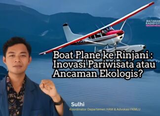 Opini: Boat Plane ke Rinjani, Inovasi Pariwisata atau Ancaman Ekologis?