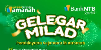 Promo Gelegar Milad 2025: Bank NTB Syariah Tawarkan Margin Ringan dan Administrasi Terjangkau