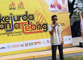 Hamdan Kasim Siap Kembalikan Kejayaan Atlet Panjat Tebing NTB