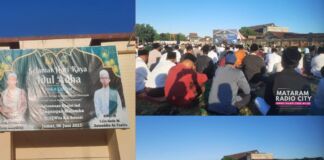 Cicit Pahlawan Nasional Maulanasyeikh Jadi Khatib Shalat Idul Adha di Lapangan Malomba Ampenan. Inilah Inti Khotbahnya!