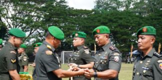 Empat Pimpinan Dandim Berganti