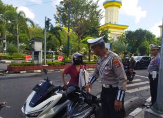 Langgar Aturan Lalulintas, Sejumlah Pelajar dan Warga Ditindak