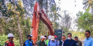 Gubernur NTB Pantau Pengerjaan Jalan