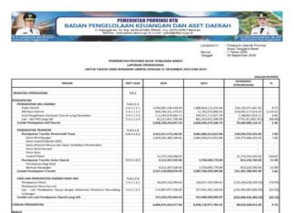 Laporan Realisasi APBD Provinsi Nusa Tenggara Barat Tahun 2024: Wujud Transparansi dan Akuntabilitas Pengelolaan Keuangan Daerah (Bagian 4)