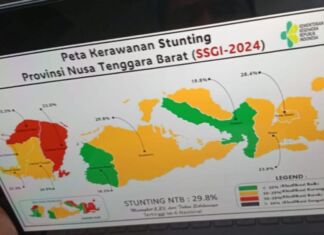 Dua Kabupaten di NTB Masuk Zona Merah Stunting