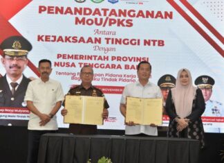Dukung Keadilan Restoratif, Jamkrindo Kolaborasi dengan Kejaksaan Agung dan Pemprov NTB